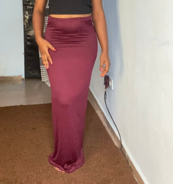 maxi skirt simple