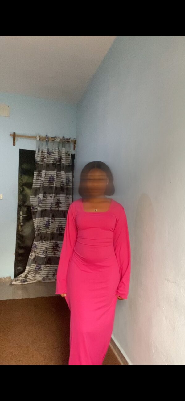 robe maya rose foncé taille standard