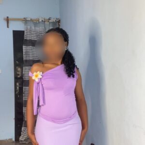 ensemble nova top (violet ) maxi skirt violet lilas claire 