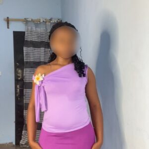ensemble nova top (violet ) maxi skirt violet