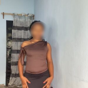 ensemble nova top (marron) maxi skirt noir