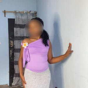 ensemble nova top (violet) maxi skirt gris